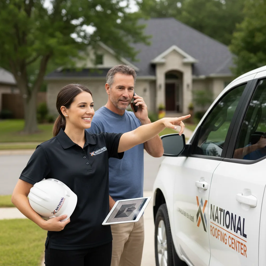 National Roofing Center customer support in Hermanville